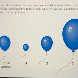 Solved balloon ml filled volume transcribed problem text been show has