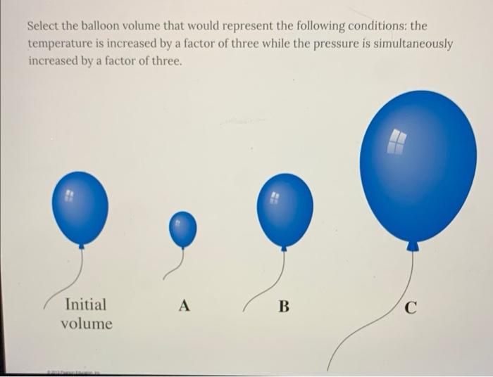 Solved balloon ml filled volume transcribed problem text been show has