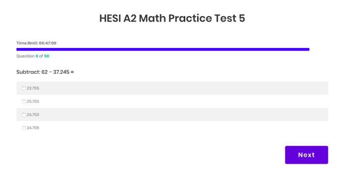 Chemistry hesi a2 practice test