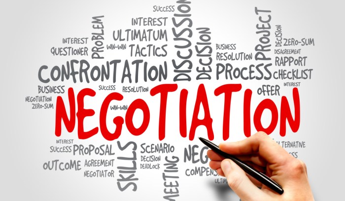 Negotiation firms consulting negotiate proposals