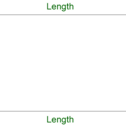 Length rectangle rectangles built three